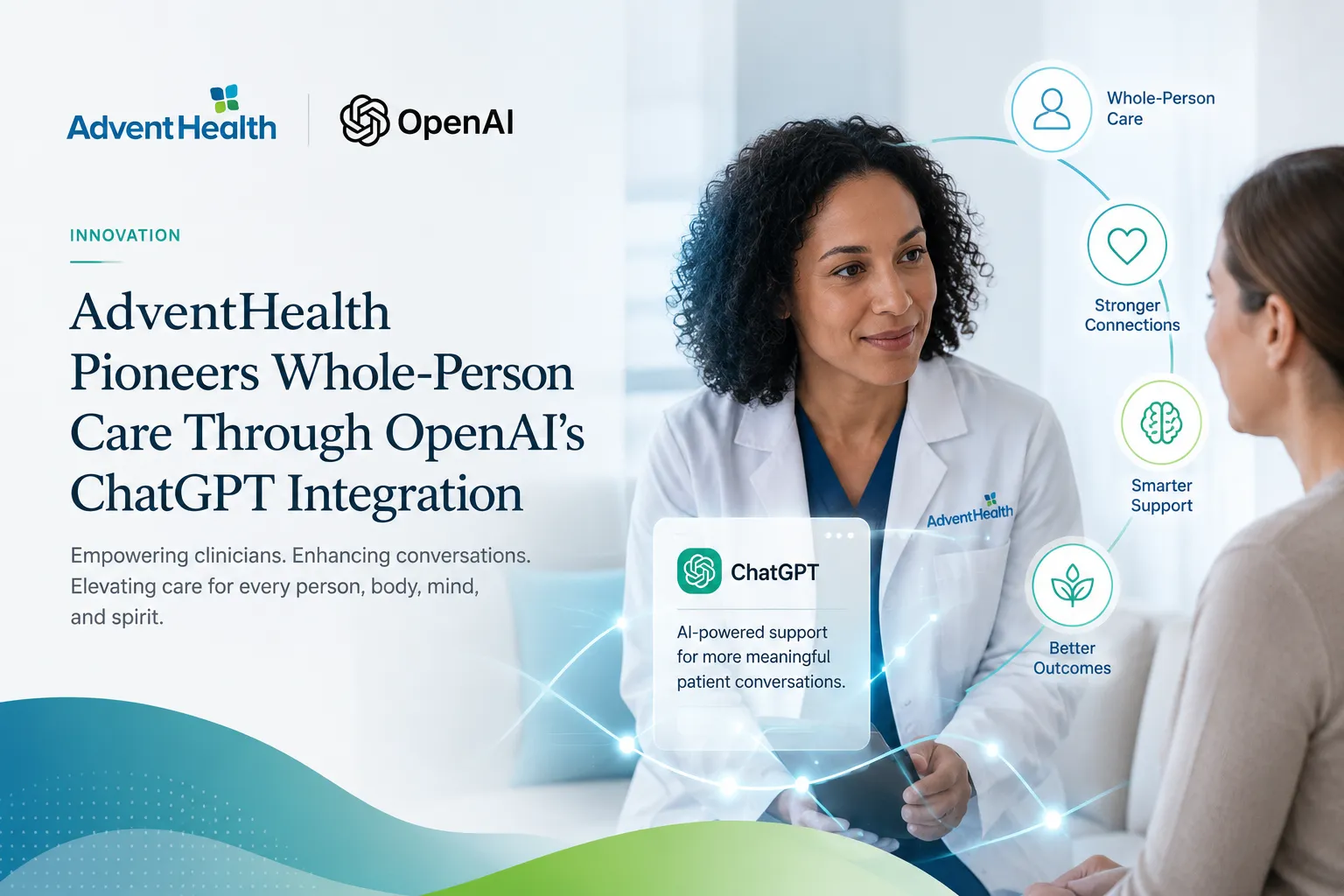 AdventHealth Pioneers Whole-Person Care Through OpenAI's ChatGPT Integration