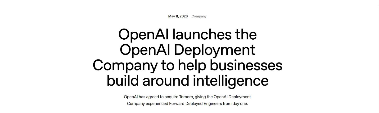 OpenAI Unveils DeployCo: Powering Enterprise AI Adoption and Impact