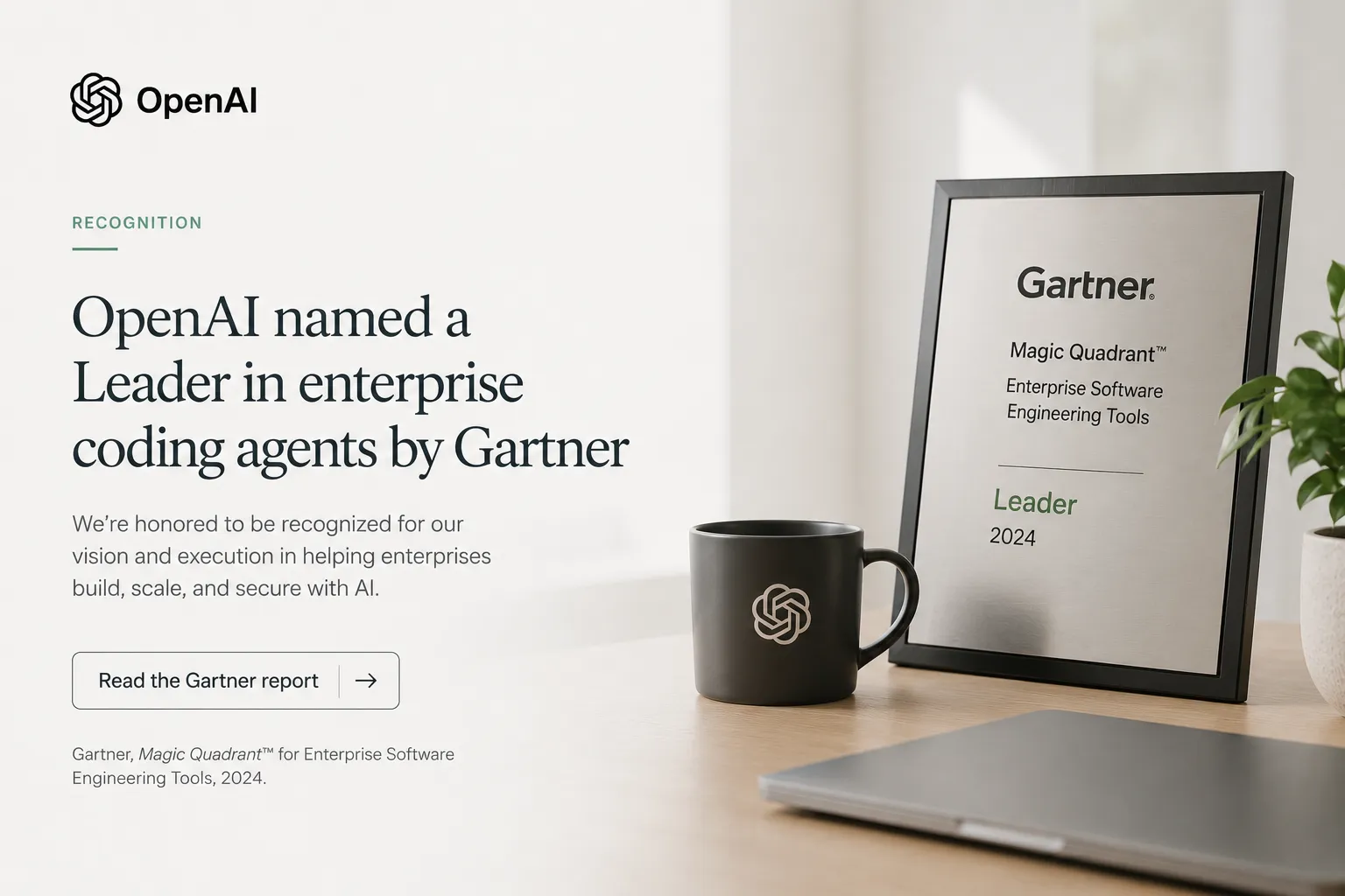 OpenAI Dominates Gartner's 2026 Magic Quadrant for Enterprise AI Coding Agents