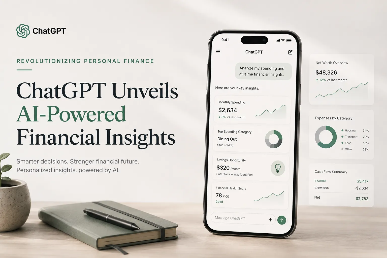 Revolutionizing Personal Finance: ChatGPT Unveils AI-Powered Financial Insights