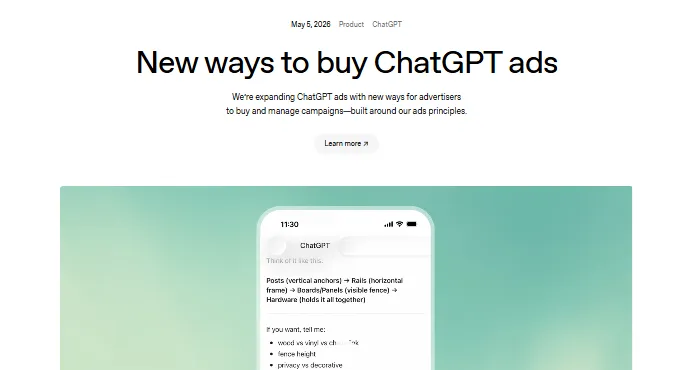 OpenAI Unveils Self-Serve Ads Manager for ChatGPT: A New Era for Advertisers